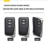 DMTZ1 Car Remote Key Case Cover Shell Fob For Lexus ES UX200 UX250H ES300H ES350 US200 US260H LX570 Smart Keyless Accessories