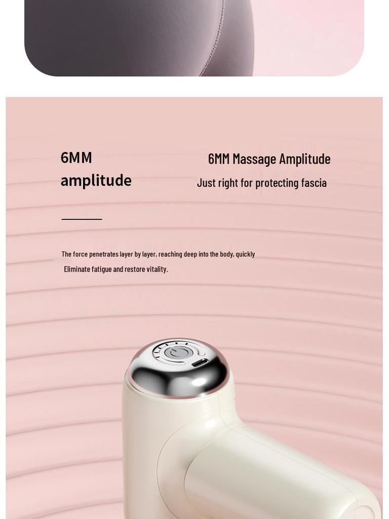 Nine-Head Professional Muscle Relaxation Massager: Multi-functional Neck and Sports Massage Gun