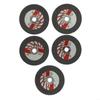 Black Cutting Discs 5pcs Cutting Discs Ceramic Fittings