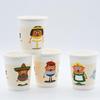 MIAOJIE Global Cartoon Disposable Paper Cups