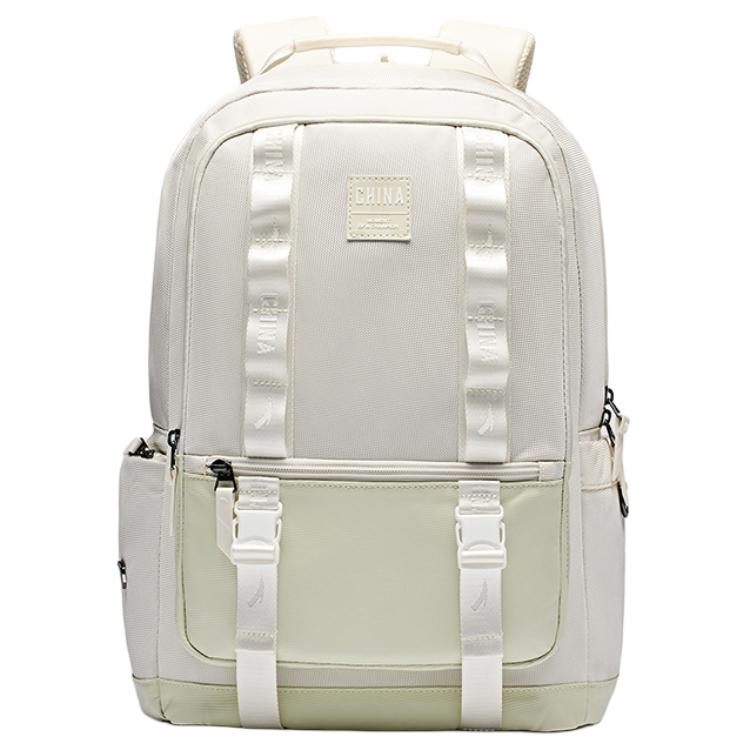 New Anta Fabric Backpack Regular Unisex White 192437152-2