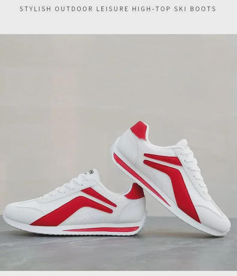 Men's Summer Korean Style Mesh Sports Shoes - Casual Trendy Running Sneakers