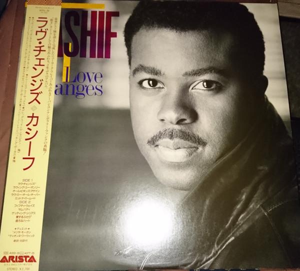 LP Record KASHIF - Love Changes A27L29 ARISTA 1988 Japan Obi Soul/Funk Used