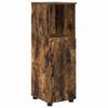Bathroom Furniture Set 5 Pcs Smoked Oak 35 X 30 X 192 Cm