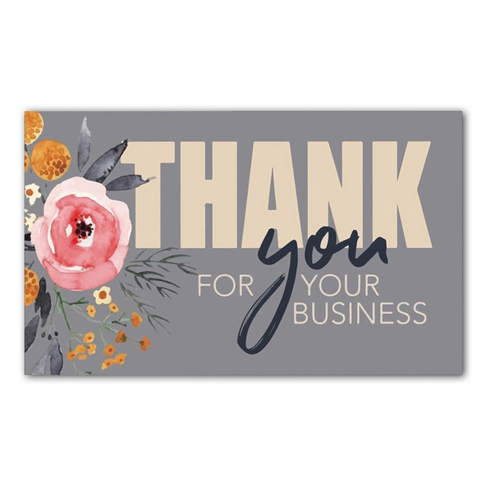 30 Pcs White Thank You Card Thank You For Your Order Card Praise Labels For Small Businesses Decor For Small Shop Gift Packet