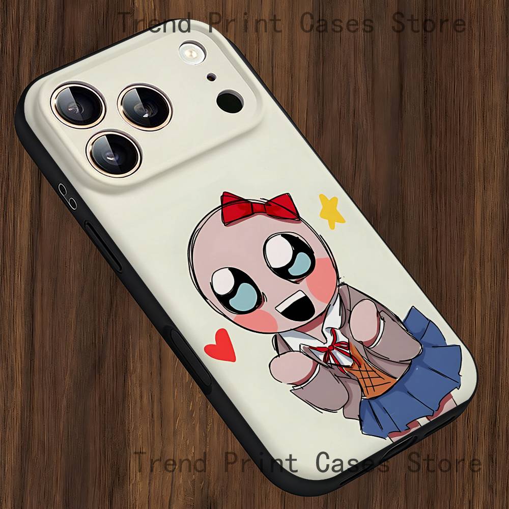 The B-Binding of I-Isaac Phone Case For iPhone 15,16,17,13,14,11,12,Pro,Max,Plus,E,Air,Mini Protect Shell