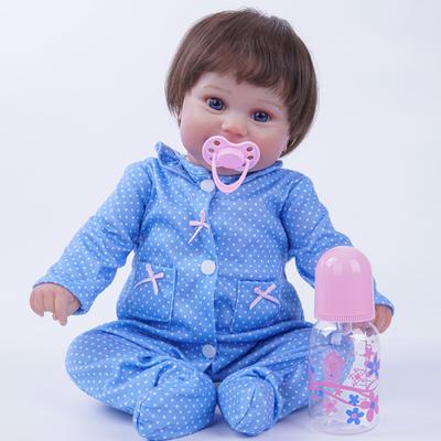 Reborn Simulation Doll 55cm Soft Body Simulation Doll Holiday Toy Gift