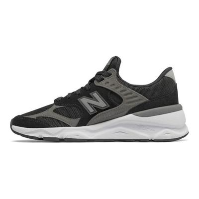 Nb X-90 Υφασμάτινο Διχτυωτό Συνθετικό Σουέτ Κλασικό Μοντέρνο Χαμηλό Lifestyle Παπούτσια Γυναικείο αθλητικό παπούτσι Μαύρο WSX90RLB