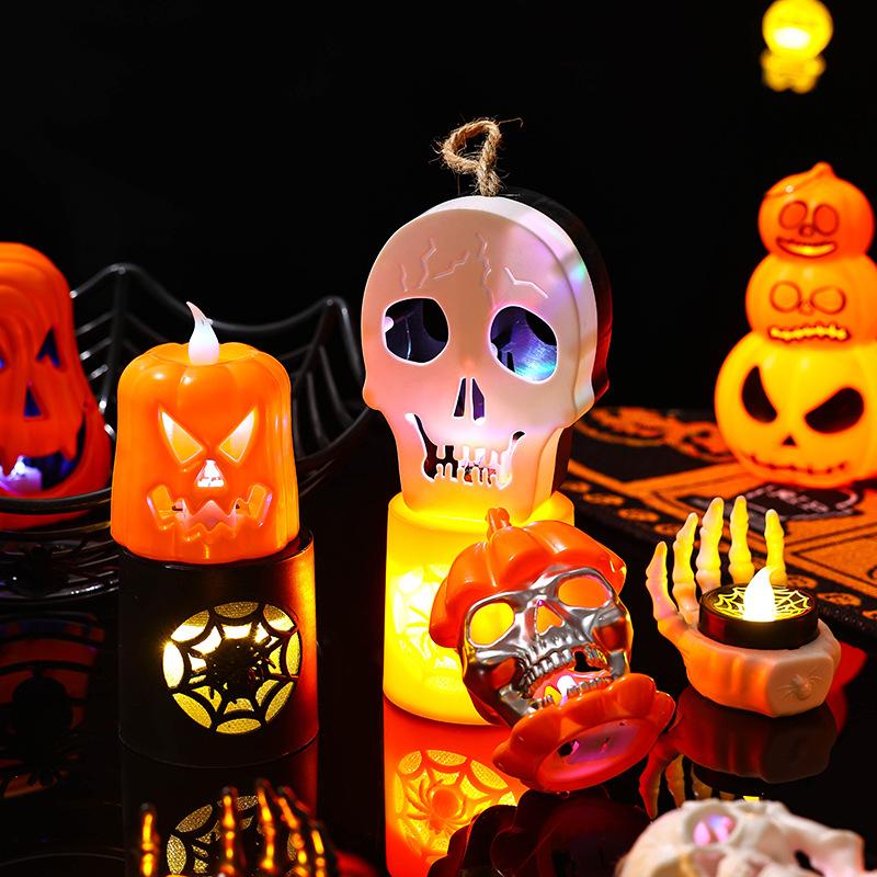 Halloween Decoration Led Pumpkin Lantern Luminous Pendant Halloween Party Decoration Props Decoration