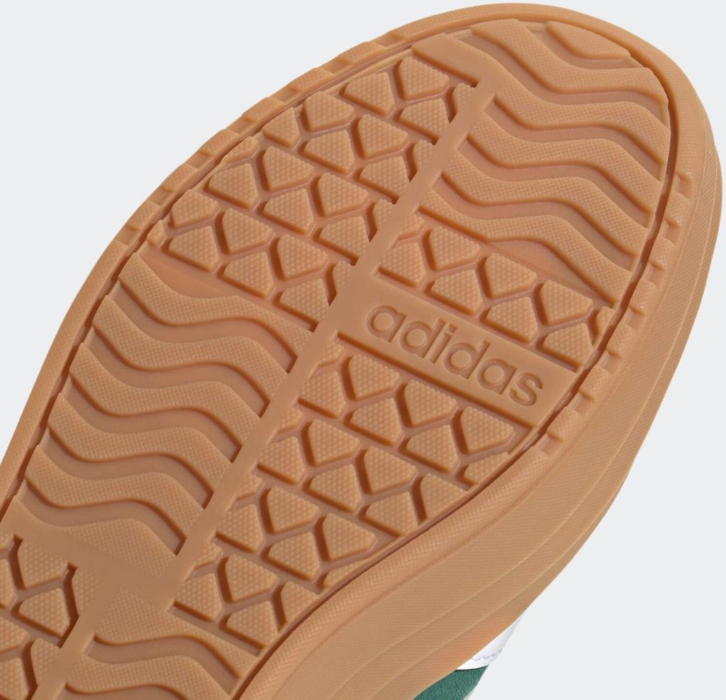 Кроссовки Adidas VL Court Bold Women цветной зеленый/облачный белый/золотой металлик