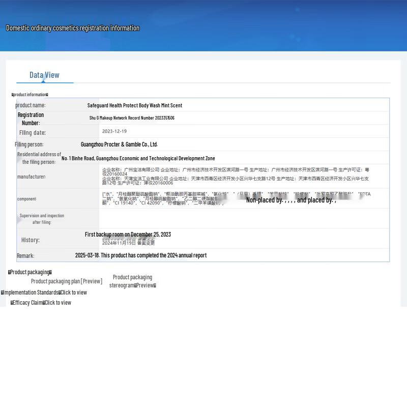 Safeguard Healthy Protection Body Wash