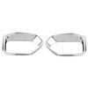 Chrome Rear Reflector Fog Light Surrounds Trim For Subaru Crosstrek 2018-