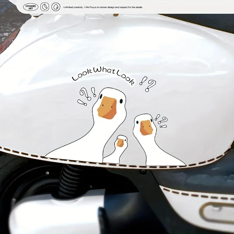 

Personalized and Creative Funny Question Mark Duck Decoration Sticker Body Modification Car Sticker