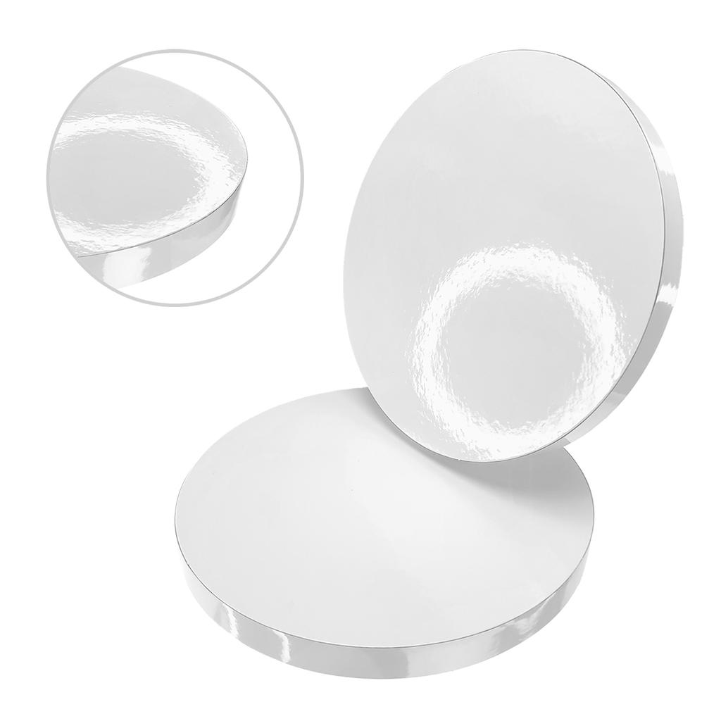 Cake board base white 34 cm 2 cm set 5 pcs cake drum round premium brand4cake