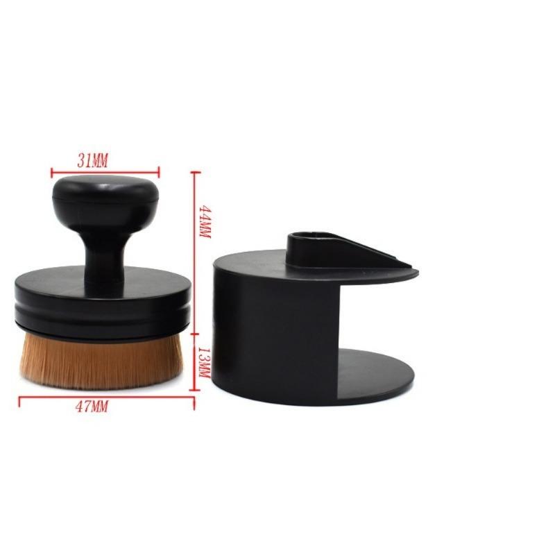 Portable Tire Brush with Box Seal Soft and Fast Foundation Tool Motorcycle Car Cleaning Tools Detailing Dusting Brush Gadget