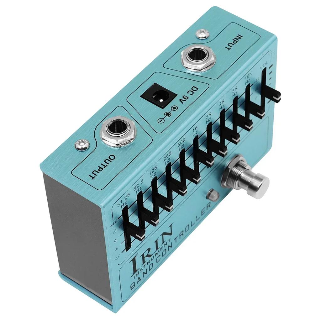AN-40 Parametric EQ System 10-Band ISO Center Frequencies ±18dB Surgical Control True Bypass & XLR DI Out