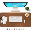 Große Größe Büro Schreibtisch Schutz Matte PU Leder Wasserdichte Maus Pad Desktop Tastatur Schreibtisch Pad Gaming Mousepad PC Zubehör