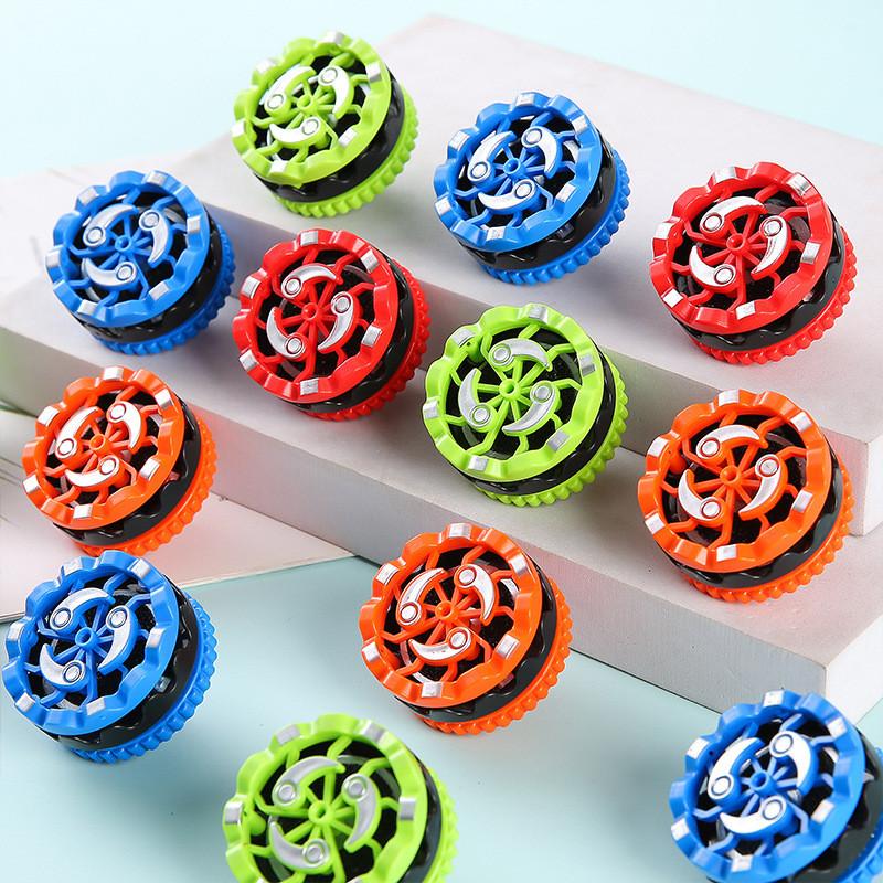 Creative Collision Luminous Plastic Gyroscope Children Toy For Kids And Collectors