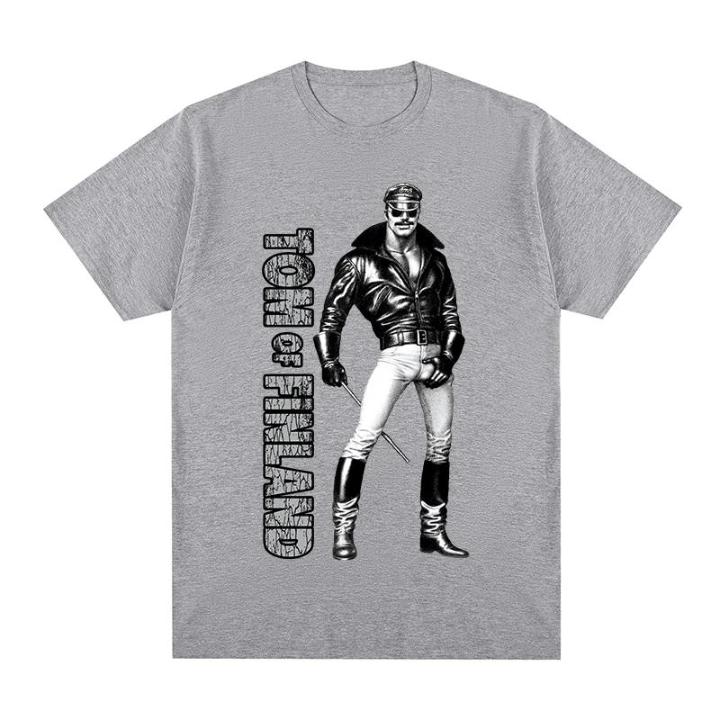 TOM OF FINLAND T-Shirt BOYFRIEND Schwul COPS Baumwolle Herren T-Shirt Neu TEE TSHIRT Damen Tops