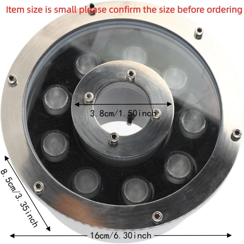 9W Submersible Light 24V Landscape Spotlight Stylish Pond Light  Grass Land