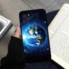 Earth Stars Space Phone Case For IPhone 16 15 14 13 12 Mini 11 Pro XS Max X XR SE 6 7 8 Plus Soft Silicone Cover