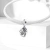 Kupfer Mickey's Haus Schlüssel und Schloss Anhänger Charm Passend für Original Armbänder Anhänger für Damen Schmuck