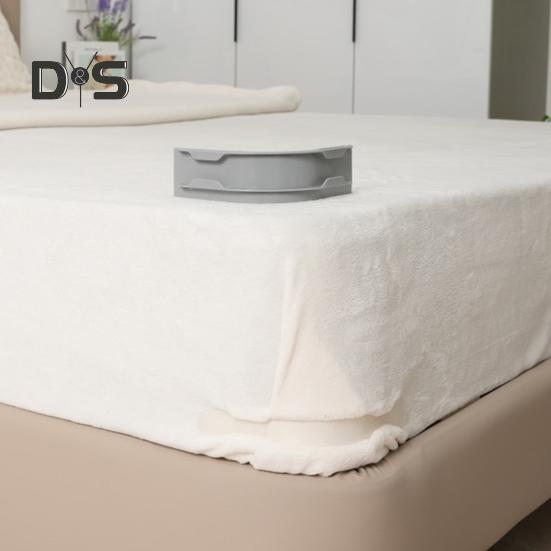 4/8Pcs Bed Sheet Holder with Lock Strip Heavy Duty Bedsheet Corner Fastener Keep Sheets Tight All Mattress Size Fitted Sheet Fixing Clip Keeper