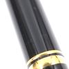 Very Good PARKER fountain pen Duofold Black GT International Early type  18K Used