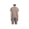 Stone Island Logo Print Crew Neck Short Sleeve T-Shirt Men Tops Brown 801523757-V0192
