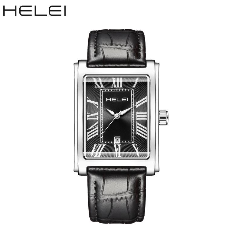 Hot Original Men's Casual Quartz Watch Ancient Roman Numeral Dial Waterproof Luminous Watch