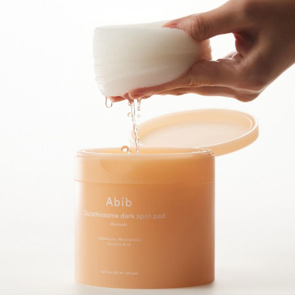 Abib Glutathiosome Dark Spot Pad Brightening Toner Pads 60 Pads 220ml