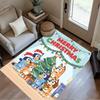 Bluey Bingo Adventure Floor Mat Suitable for Dormitory Decorate room Kitchen Game Room Antislip Carpet Anime Office Decor
