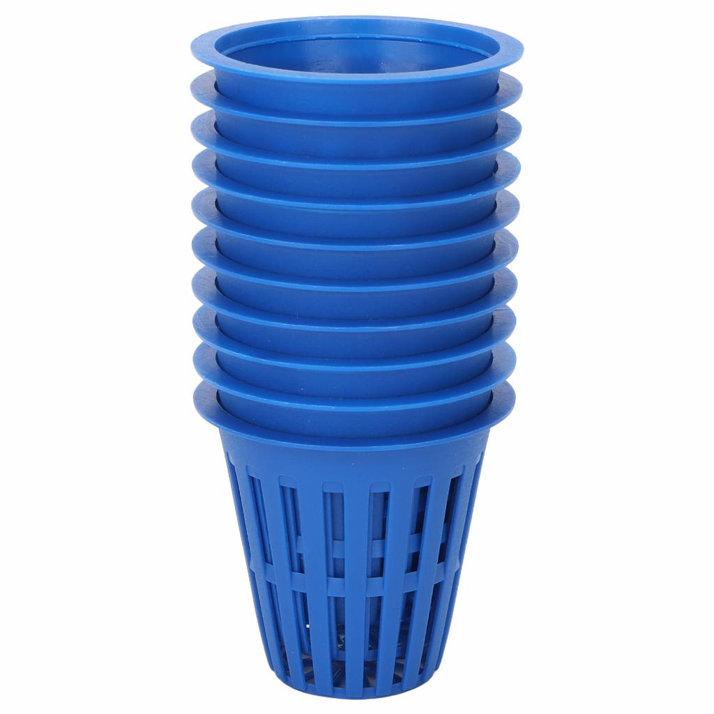 10 SZT. Koszyk do sadzenia Koszyk do uprawy hydroponicznej Plastikowy kubek siatkowy na rośliny do ogrodu na balkonie
