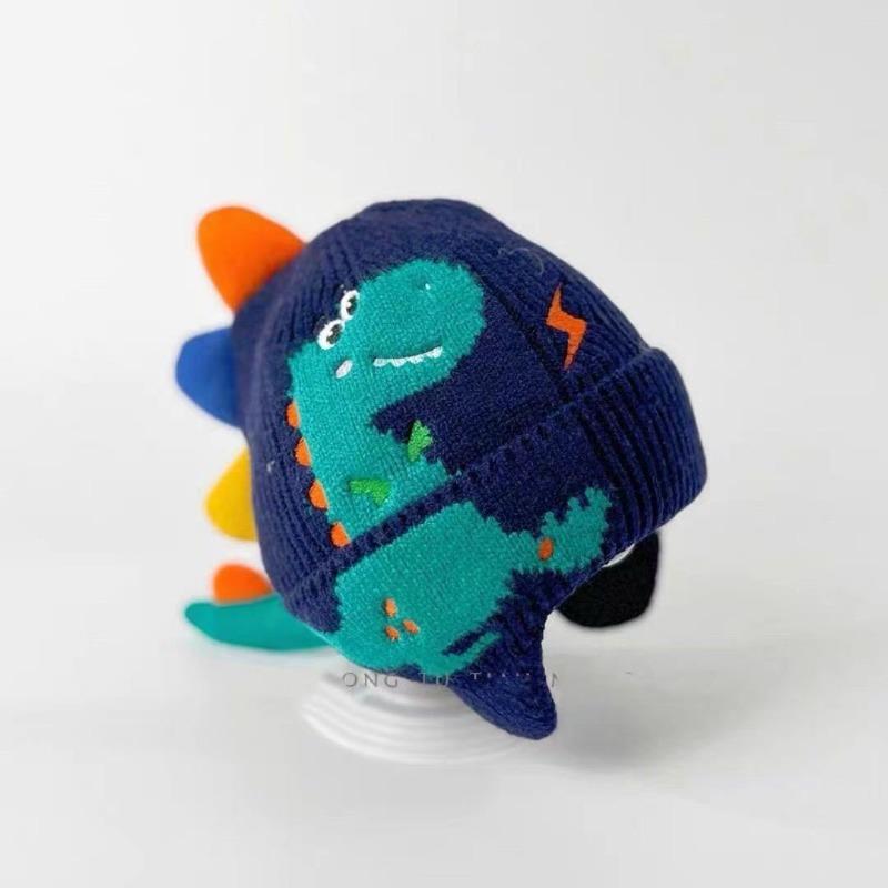 Kinderhüte Herbst und Winter Jungen niedlich super niedlich gestrickte Wollmütze Mädchen winddichte Ohrenschützer Baby verdickte warme Mütze