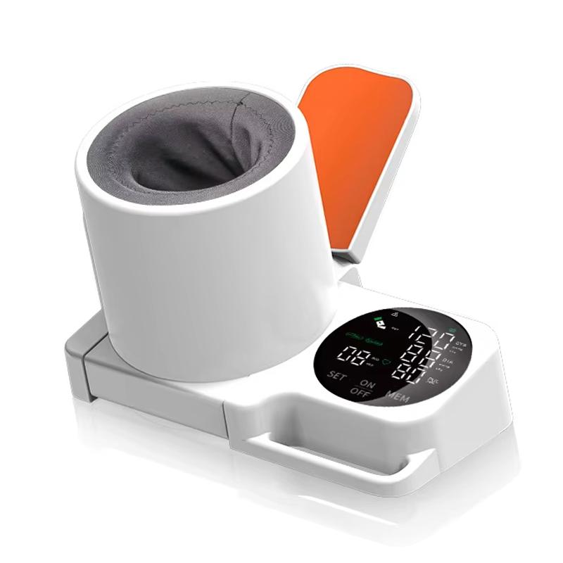 Cross-border Tunnel Sphygmomanometer Free Full-automatic One-key Measurement Home Medical Grade Factory Direct Supply High ABS