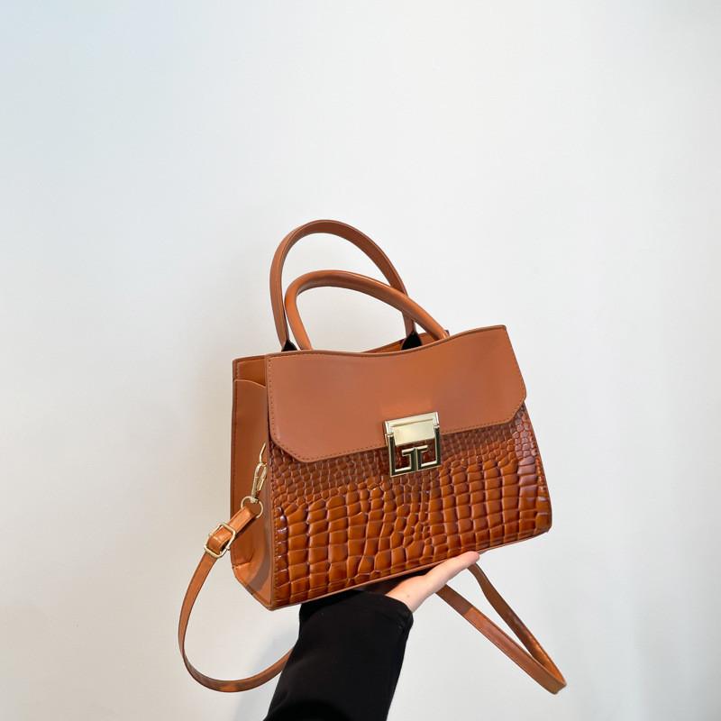 Trendy Mini Square Tote Bag Chic Versatile Shoulder Bag For Everyday Use