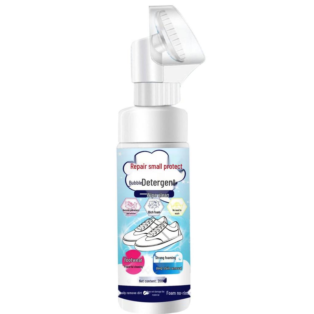 White Shoe Whitening No-Wash Foam Cleaner