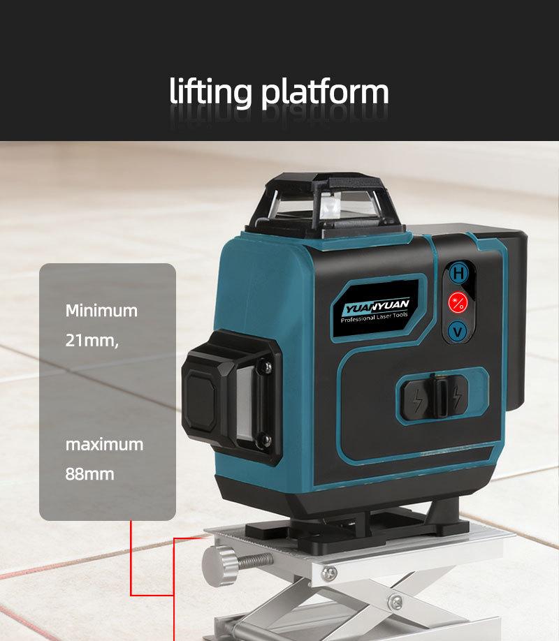 High-Precision Automatic Infrared Laser Level for Outdoor Use