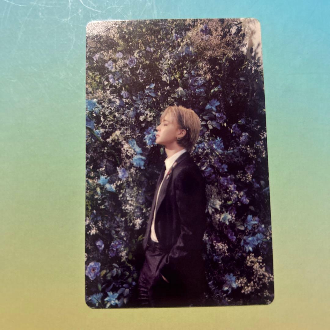 [Б/У] Фотокарточка BTS Чимина - Бонусная карта за покупку сольного альбома MUSE - JIMIN
