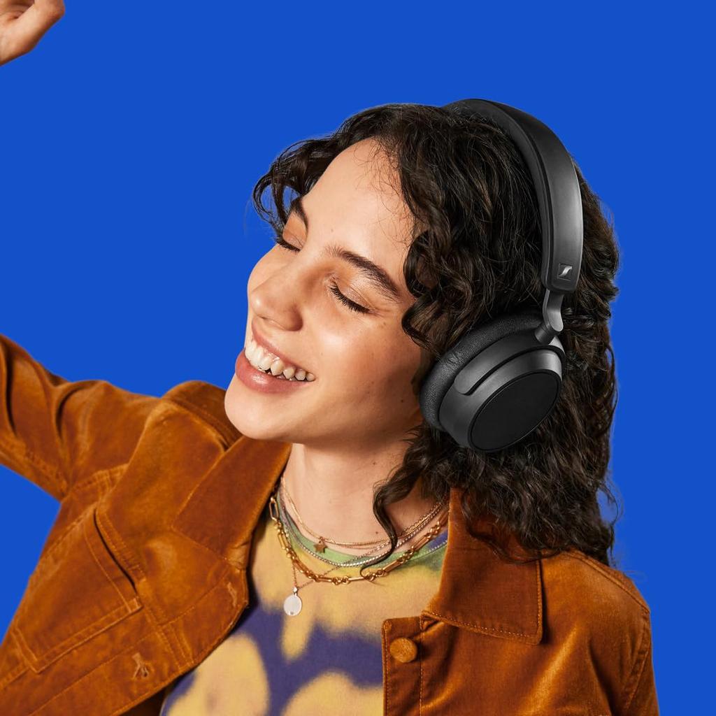 Sennheiser ACCENTUM Plus Wireless Bluetooth Noise Cancelling Headphones Fast 50 Hours Playback Adaptive Hybrid Active Noise Ideal for Travel and