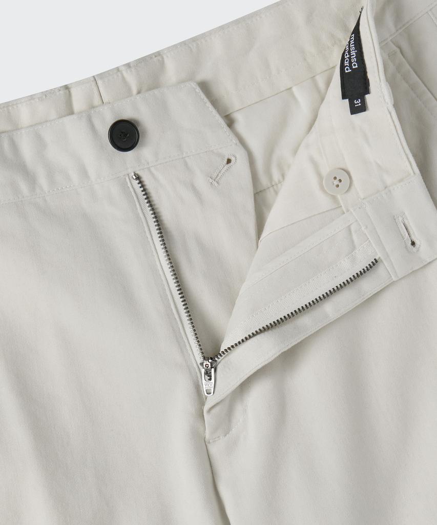MUSINSA STANDARD [City Workers] Moleskine Tapered Pants [Cream]