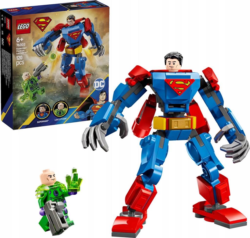 76302 - Lego Supereroi - Mech di Superman™ contro Lex Luthor™