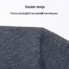 SNOWFLYING Men's Wool Blend Round Neck Sweater