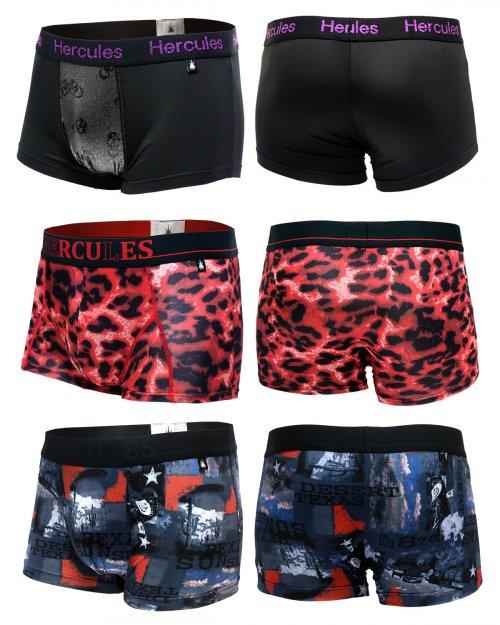 

[Hercules Underwear] Удобные и стильные боксеры 3 шт., 13-е издание HB2DR311M+HB2DR313M+HB2DR317M [Отправлено из Кореи] 100% Оригинал 95