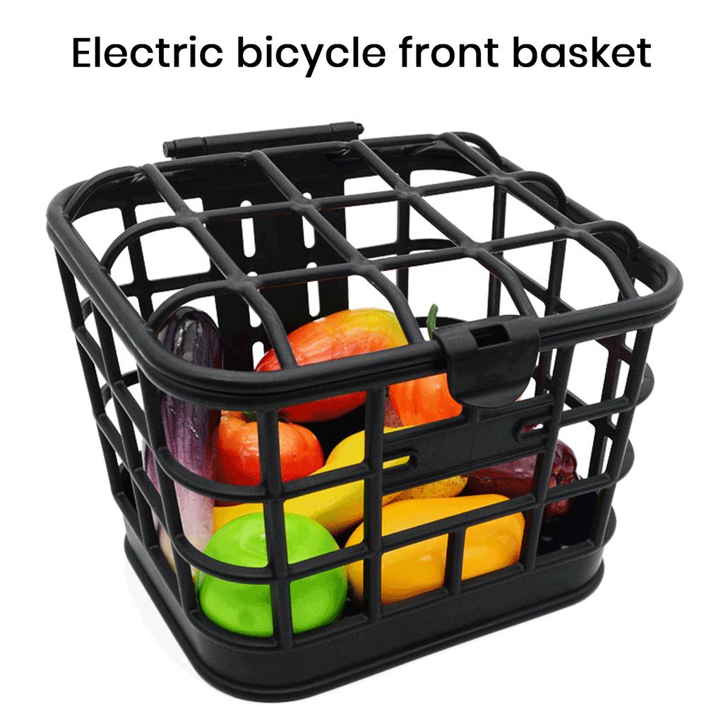 Cheap Bicycle Front Basket Large Capacity Strong Loadbearing Easy