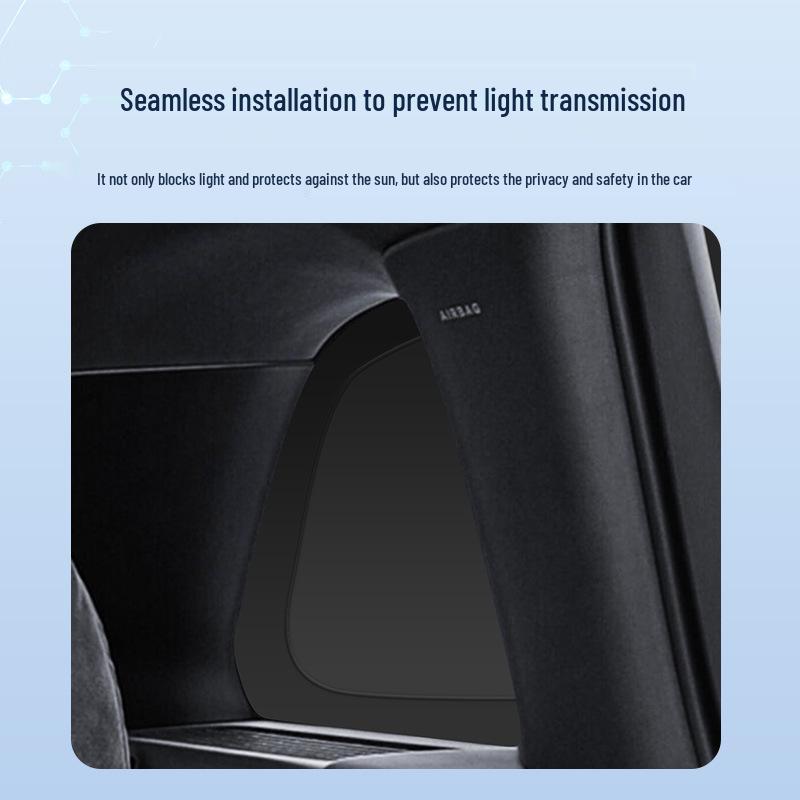Optimal L9L8L7one Car Window Sunshade: Double Layer Heat Insulation & Privacy Protection for Front Windshield