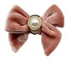 New Floral Leather Bow Tie Shoe Decorations with Buckle
