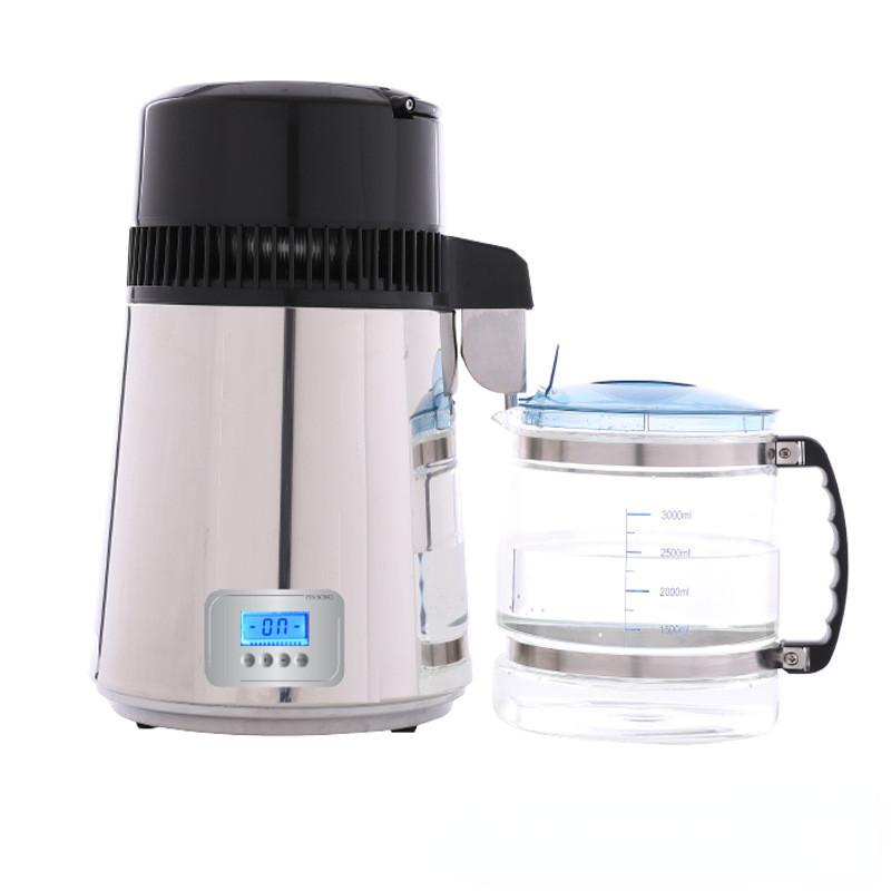 4L/6L Laboratory Pure Wate Distiller Household Small Distilled Water Machine Portable Stainless Steel Distillation Equipment