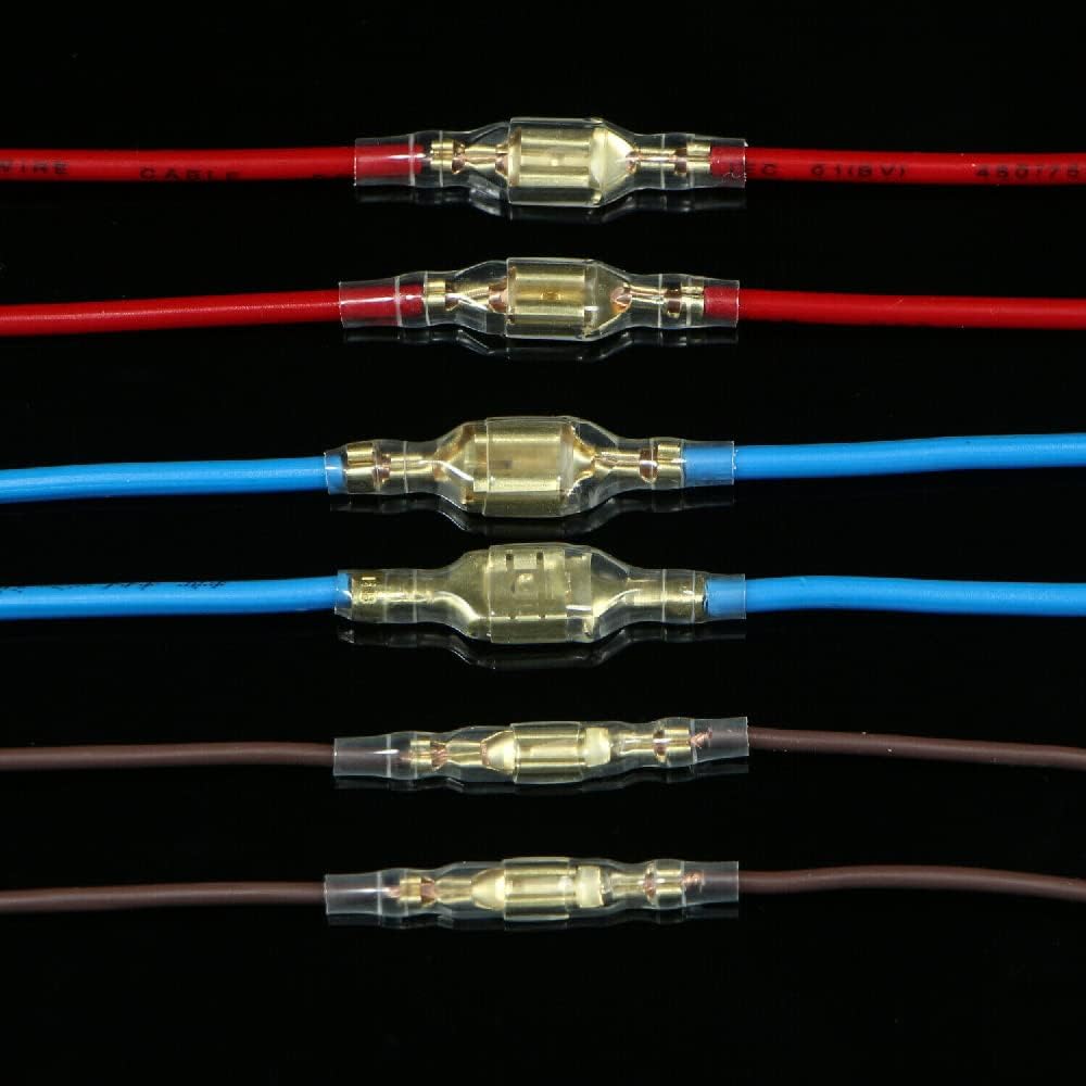 Flat Terminal Set, 315 Piece Set, Crimp Terminal, Splice Terminal, Insulation Sleeve, Male and