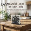 Stable Wood Napkin Holder for Counter Wooden Hollow Holder, Black Silhouette Pattern, Decorative Vertical Easy Clean Storage Organizer Stand,